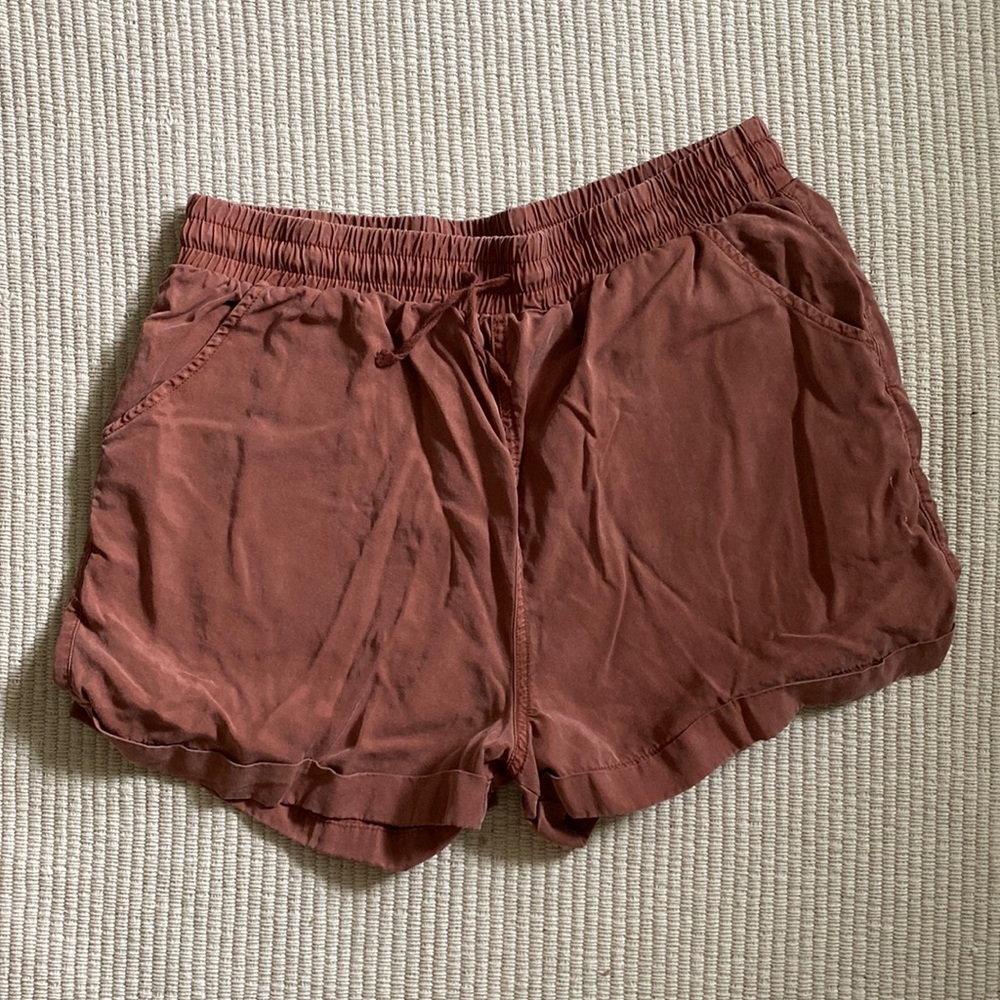 Universal Thread Rust Colored Lounge Shorts Relaxed Fit